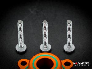 Ford Bronco Blow Off Adapter Plate - 2.3L Turbo - SILA Concepts - Orange